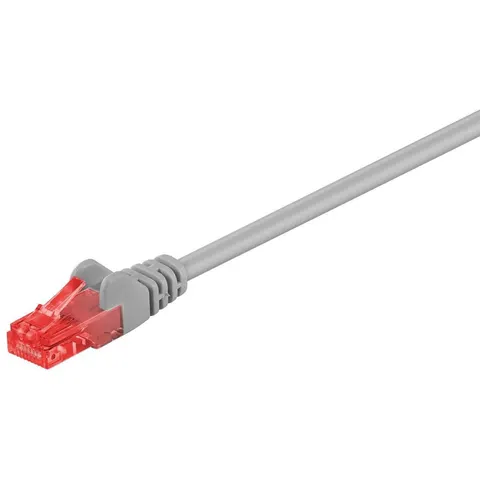 Microconnect B-UTP602 networking cable Grey 2 m Cat6 U/UTP (UTP) Round – image 1