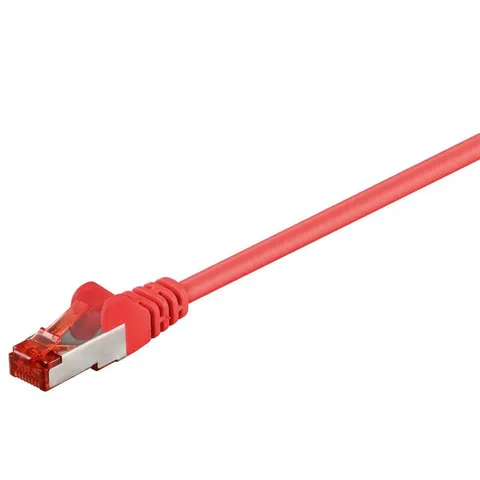 Microconnect B-FTP602R networking cable Red 2 m Cat6 F/UTP (FTP) Round – image 1