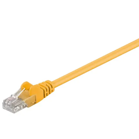 Microconnect B-UTP520Y networking cable Yellow 20 m Cat5e U/UTP (UTP) – image 1