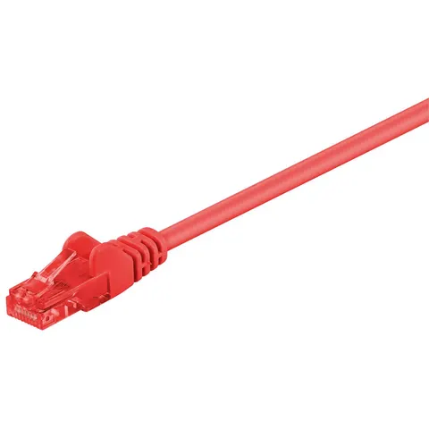 Microconnect B-UTP602R networking cable Red 2 m Cat6 U/UTP (UTP) Round – image 1