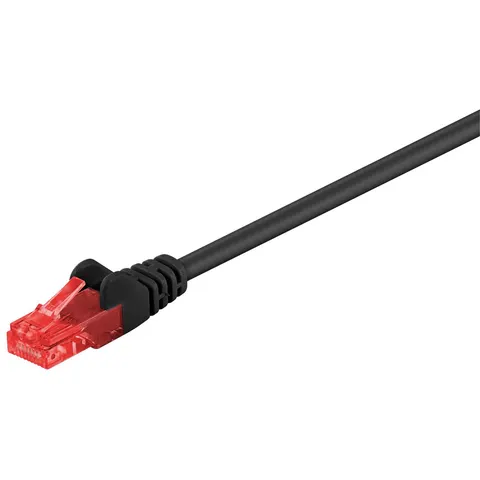 Microconnect B-UTP602S networking cable Black 2 m Cat6 U/UTP (UTP) Rou – image 1