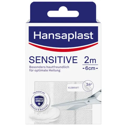 Hansaplast Sensitive Pflaster 2x6 – Bild 1