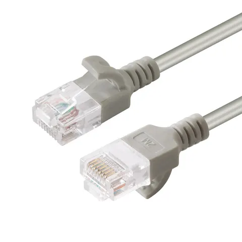 Microconnect V-UTP620-SLIM networking cable Grey 20 m Cat6 U/UTP (UTP) – image 1
