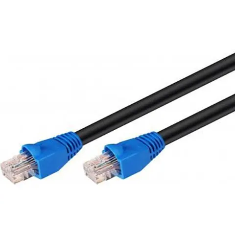 Microconnect B-UTP660SOUT networking cable Black 60 m Cat6 U/UTP (UTP) – image 1