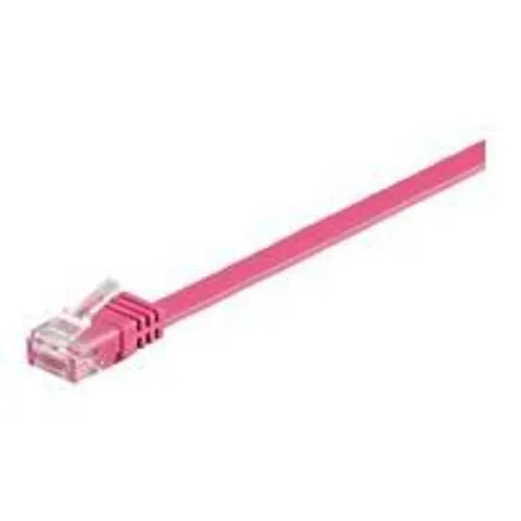 Microconnect UTP603PI networking cable Pink 3 m Cat6 U/UTP (UTP) Round – image 1