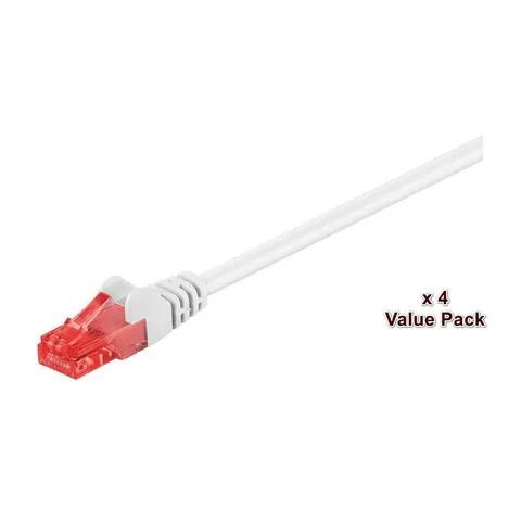 Microconnect V-UTP620WVP networking cable White 20 m Cat6 U/UTP (UTP) – image 1