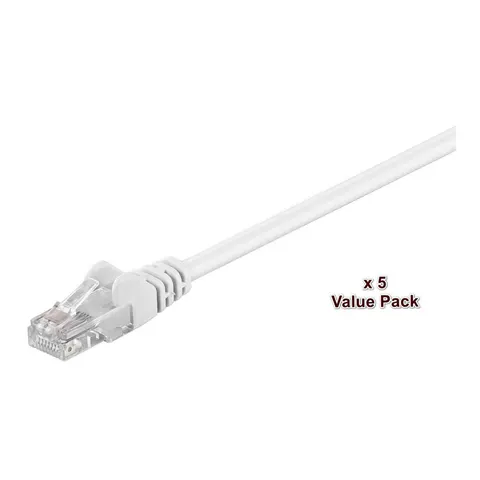 Microconnect V-UTP515WVP networking cable White 15 m Cat5e U/UTP (UTP) – image 1