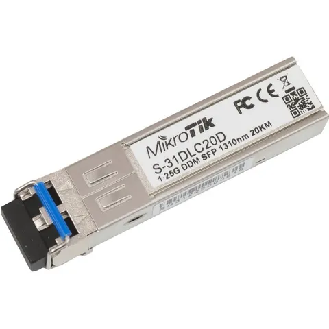 MikroTik S-31DLC20D - SFP (Mini-GBIC)-Transceiver-Modul – Bild 1