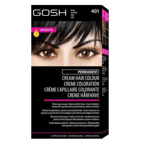 GOSH Haarkleuring - 401 Black Noir – afbeelding 1