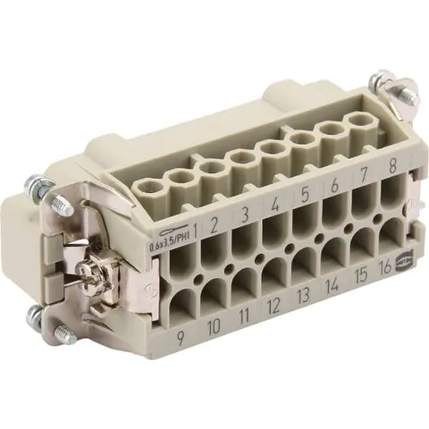 Harting 16pin Male Multipin chassis – imagen 1