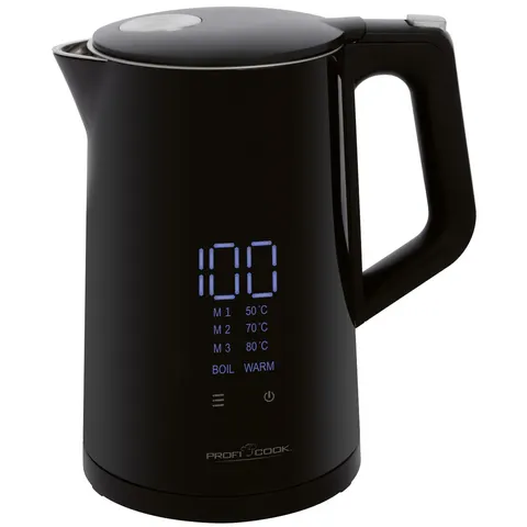 Hervidor WKS 1243 1.7L 2200W con Touch Control - PROFICOOK – imagen 1