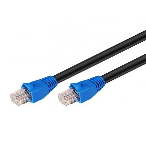 Microconnect B-UTP6005SOUT networking cable Black 0.5 m Cat6 U/UTP (UT – image 1