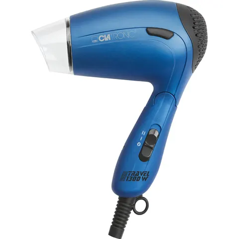CLATRONIC Reise-Haartrockner HTD 3429, blau – Bild 1