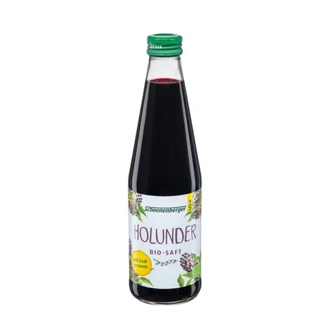 Holunder Saft bio Schoenenberger – Bild 1