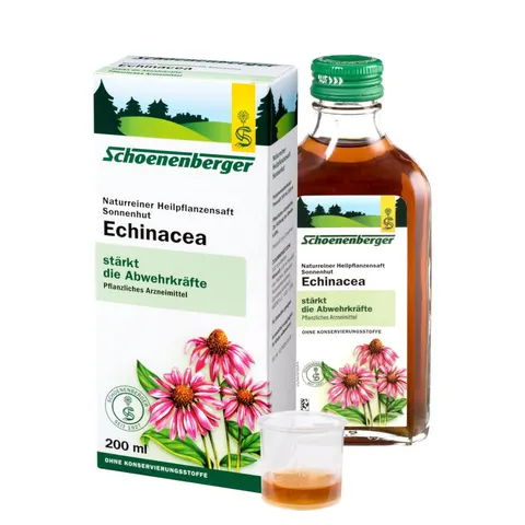 Salus Echinacea Juice 200Ml. Schoenenberger – image 1