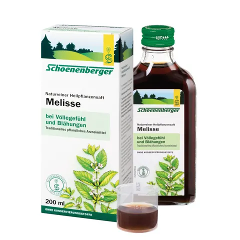 Salus jugo de melisa 200ml. schoenenberger – imagen 1
