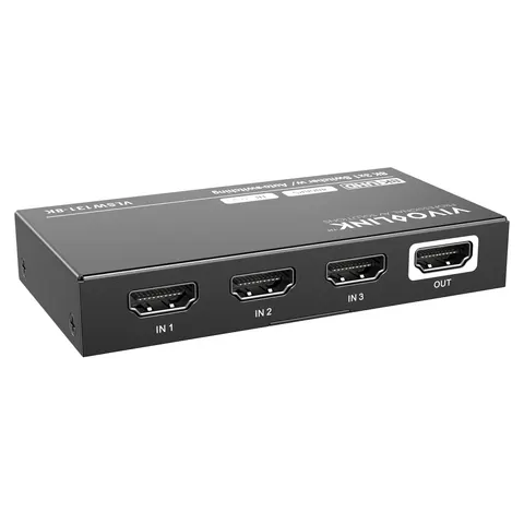 HDMI-switcher 3x1 (8K@60Hz) – afbeelding 1