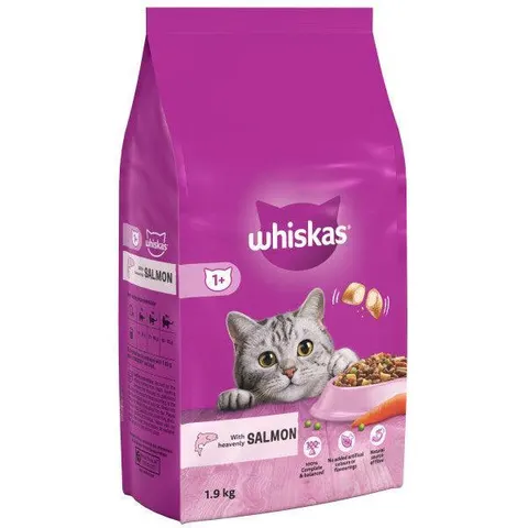 Whiskas Dry 1+ Salmon 1.9kg – image 1