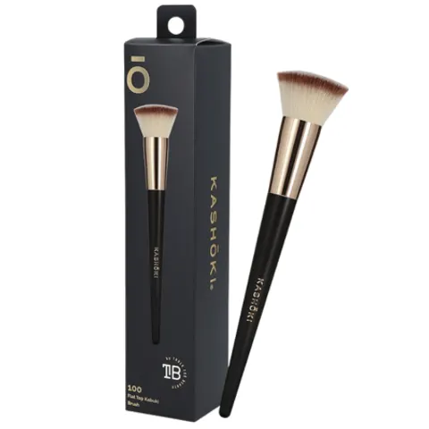 Kashoki Flat Tip Kabuki Brush 100 – image 1