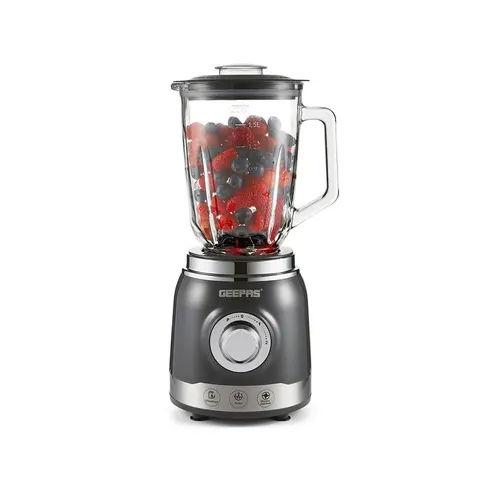 GEEPAS Electric Blender Smoothie Maker 700W, Grey – image 1