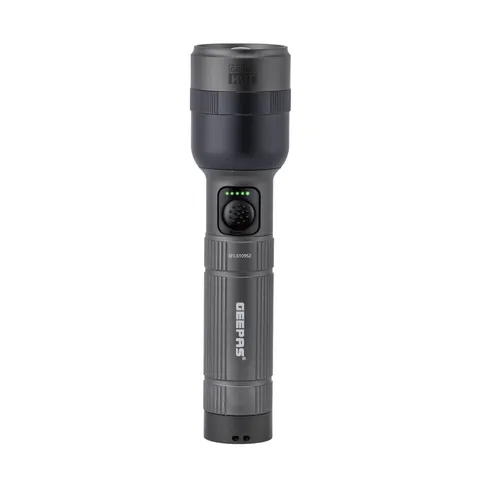 GEEPAS Zoomable LED Flashlight, 1500 Lumen – image 1