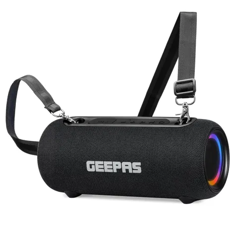 360° Bluetooth Capsule Speaker With RGB Party Lights – image 1