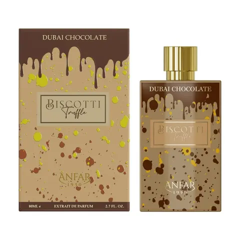 Anfar Dubai Chocolate Biscotti Truffle - Eau de Parfum - 80 ml – afbeelding 1