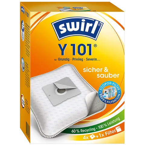 Y 101 MicroPor® Plus Staubsaugerbeutel – Bild 1