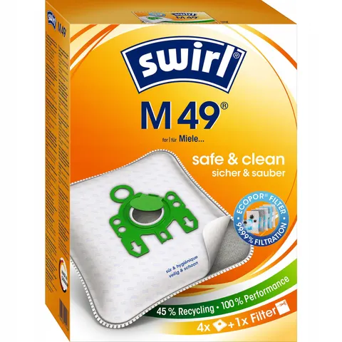 Swirl M49 Staubsaugerbeutel 4 St. – Bild 1