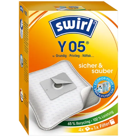 Y 05 MicroPor® Plus Staubsaugerbeutel – Bild 1