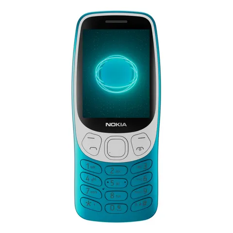 SIM Free Nokia 3210 Mobile Phone - Scuba Blue – image 1