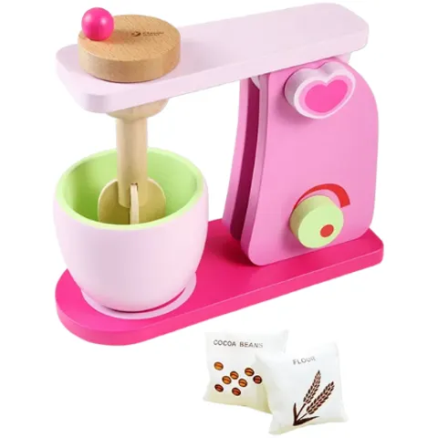 Classic World Mixer - Impastatrice in legno - 4 pezzi – immagine 1