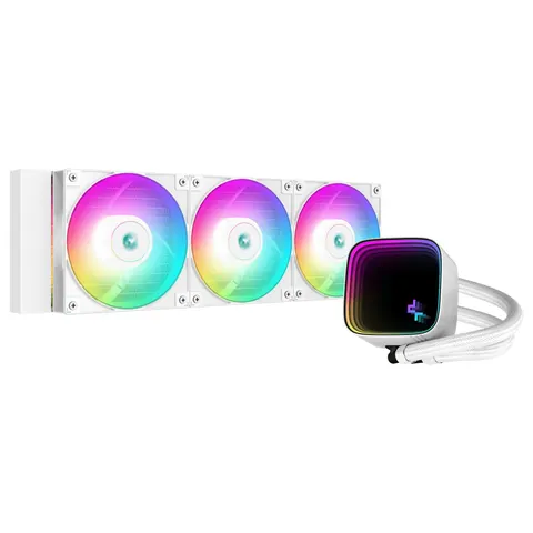 Deepcool LS720 Se Wh Biały Intel, Amd Cpu Liquid Cooler – zdjęcie 1