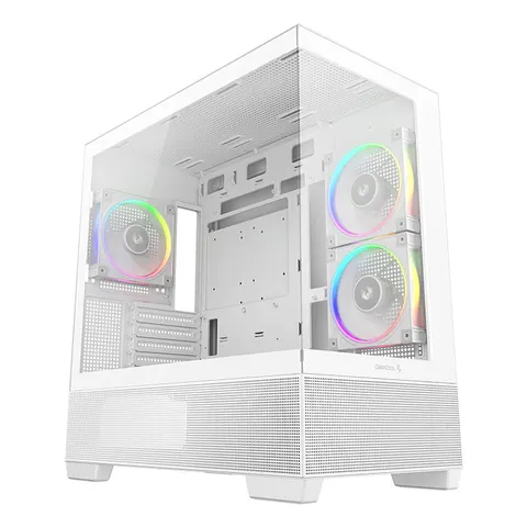 DeepCool CG380 3F WH | PC-Gehäuse – Weiß – Bild 1