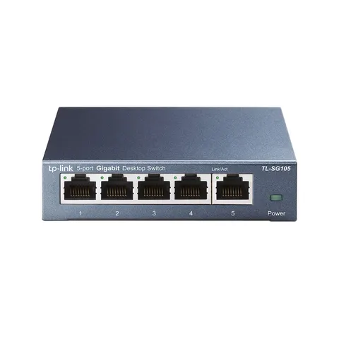 TP-Link TL-SG105 5 Port Gigabit Ethernet Network Switch – image 1