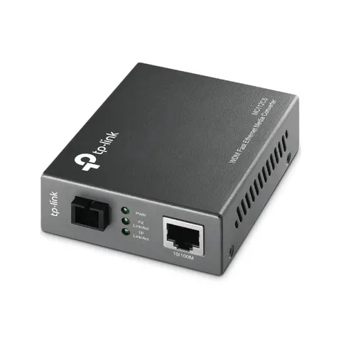 TP-Link MC112CS network media converter 100 Mbit/s Single-mode Black – image 1