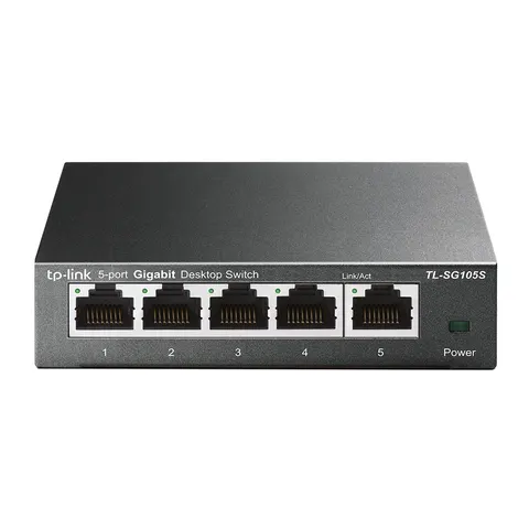 TP-Link TL-SG105S - Netwerk Switch - Unmanaged - Zwart – afbeelding 1