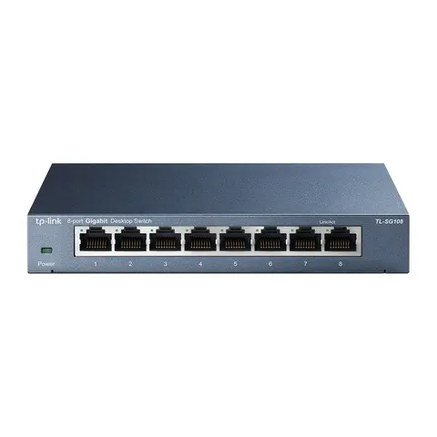 TP-LINK TPLINK TLSG108 - Switch, 8 puertos, Gigabit Ethernet – imagen 1