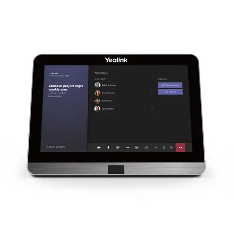Yealink MTouch Touchpanel IPS 20.3 cm (8) – afbeelding 1