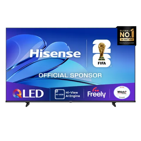 Hisense 85" E7QTUK QLED Smart AI TV with Freely – image 1