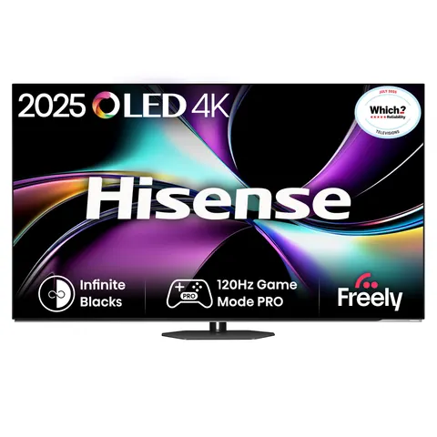 Hisense 65A85QTUK 65in OLED 4K UHD TV – image 1
