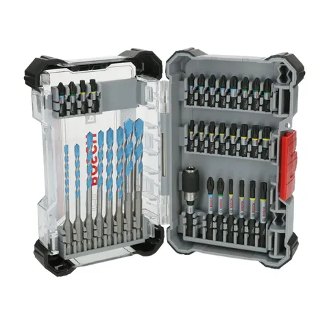 Bosch PRO 35 Piece Mixed Impact Drill and Screwdriver Bit Set – image 1