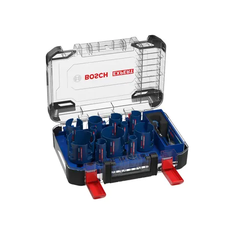 Bosch EXPERT 15 Piece Construction Material PC Plus Hole Saw Set – image 1