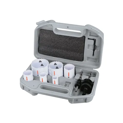 Bosch 6 Piece Multi Material Threaded Hole Saw Set – 2608594613 – image 1