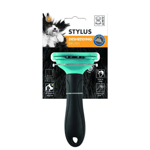 M-PETS STYLUS Deshedding Brush - M – image 1