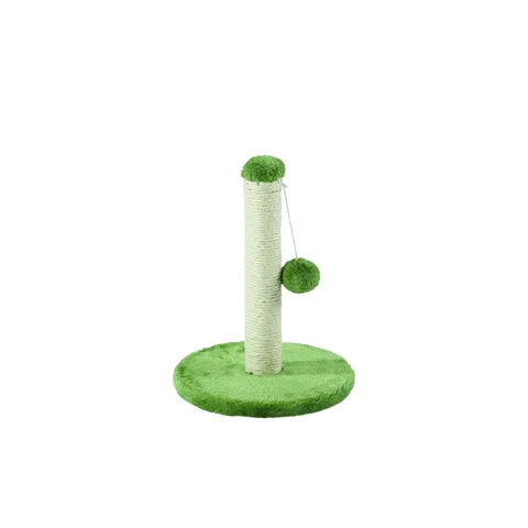 M-PETS My First Cat Tree Pompom Green – image 1