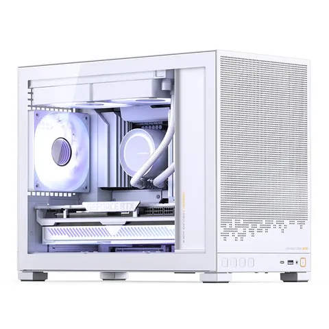 Jonsbo Gehäuse, Gaming-Gehäuse, PC-Gehäuse Weiß – D32STDWHITE – Bild 1