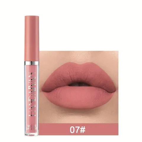 Handaiyan Waterproof Matte Liquid Lipstick #07 – image 1