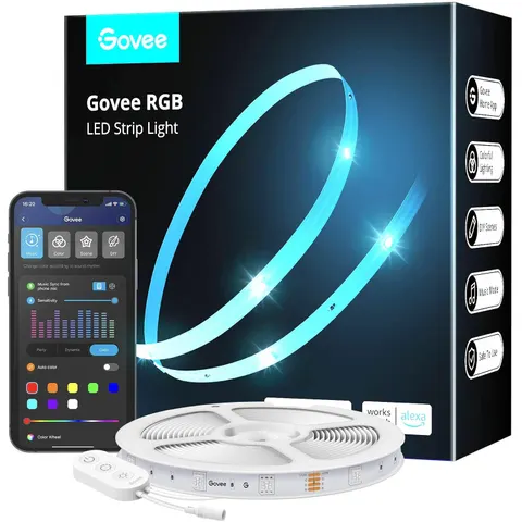 Govee RGB Smart Indoor LED Lightstrip - 5m – image 1
