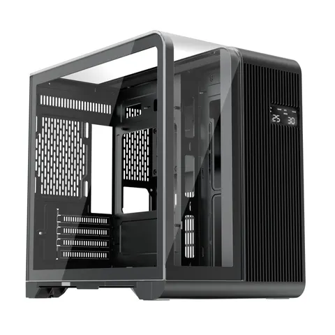 1STPLAYER RT5-BK computer case Micro Tower Black – image 1